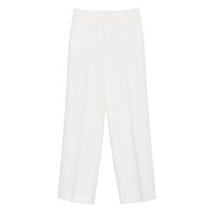 VIA MASINI 80 Women's Wide-Leg Cropped Pants Women WHITE